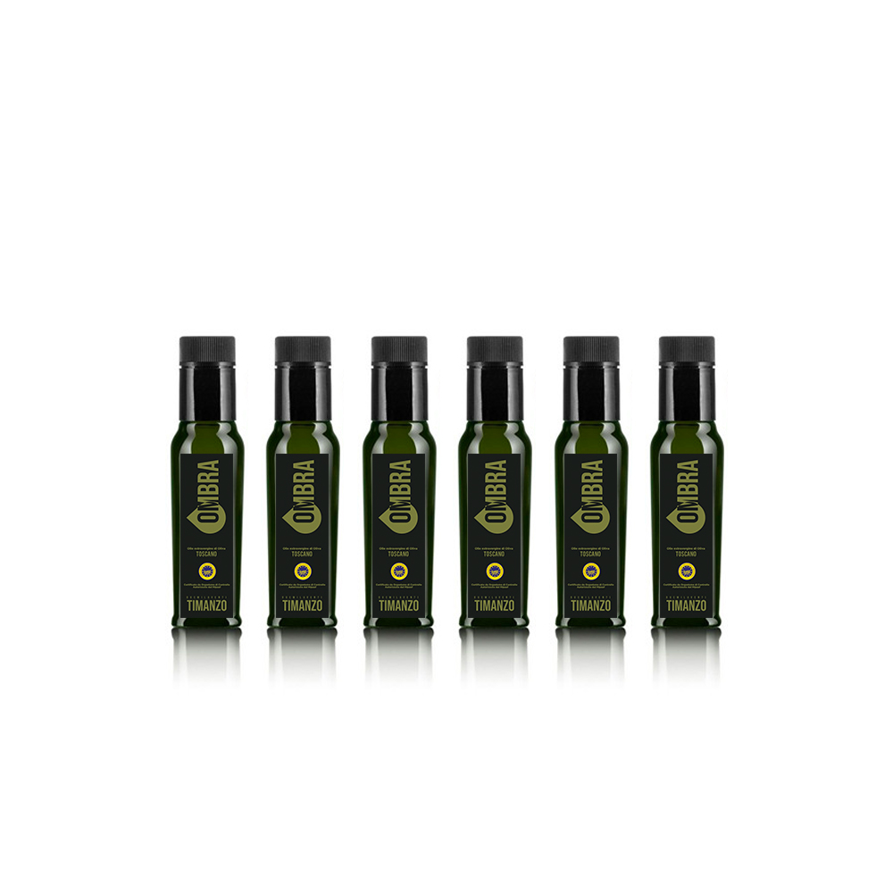 pack olio toscano igp biologico x6 025l - olio ombra